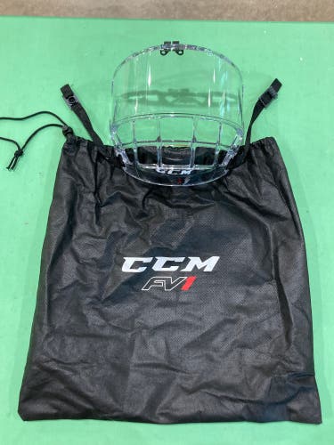 NEW Senior CCM FV1 Visor | Bag Included