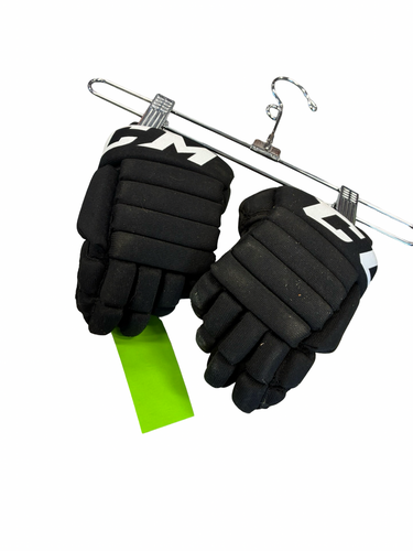 Used CCM LTP GLOVES Youth Gloves Black 8" 11682-S000137376