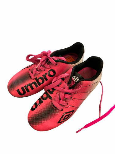 Used Umbro Soccer Cleats Pink Youth 13.0 11682-S000137259