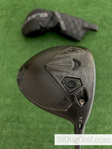 Cobra King Darkspeed LS 9.0 Driver w Headcover / Stiff