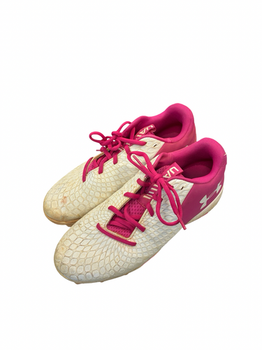 Used Under Armour SOFTBALL 5 BB/SB Cleats Pink Junior 05 11682-S000136813