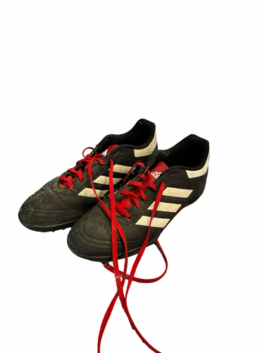 Used Adidas Soccer Indoor Shoes Black Senior 7.5 11682-S000136921