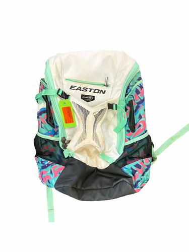 Used Easton BACKPACK BB/SB Player Backpack White 11682-S000136951