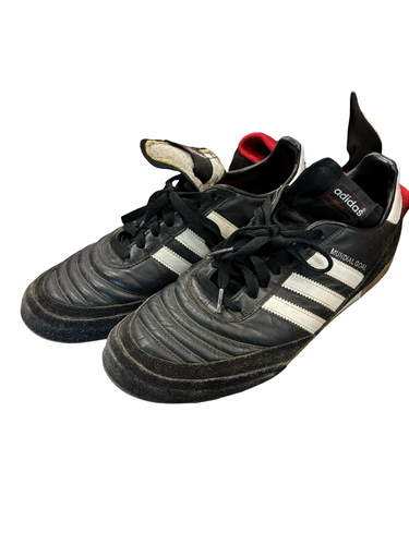 Used Adidas Soccer Indoor Shoes Black Senior 10.5 11682-S000137008
