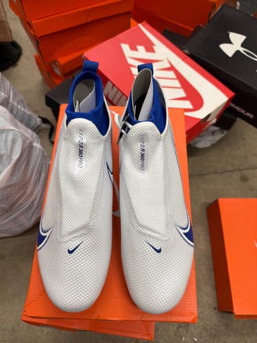 Used Nike VAPOR Adult FB Cleats White Senior 12.5 11605-S000222754