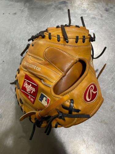 Used Rawlings HEART OF THE HIDE PRORCM33T BB/SB Catchers RH Throw Brown 33" 11605-S000224366