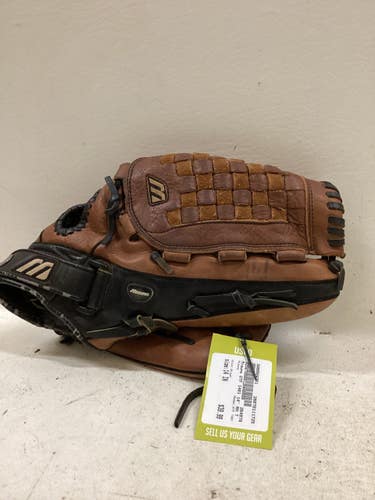 Used Mizuno GTF 1401 BB/SB Glove RH Throw Brown 14" 11725-S000504761