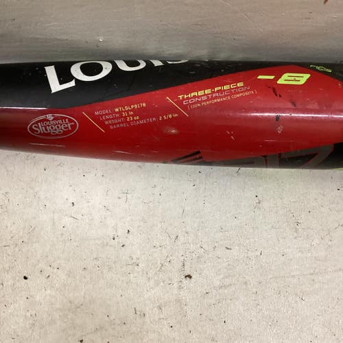 Used Louisville Slugger PRIME 917 BB/SB USSSA 2 5/8 Bat 31" 11725-S000505596