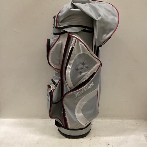 Used Tour Edge LADY EDGE Womens Cart Bag White And Pink 11725-S000505631