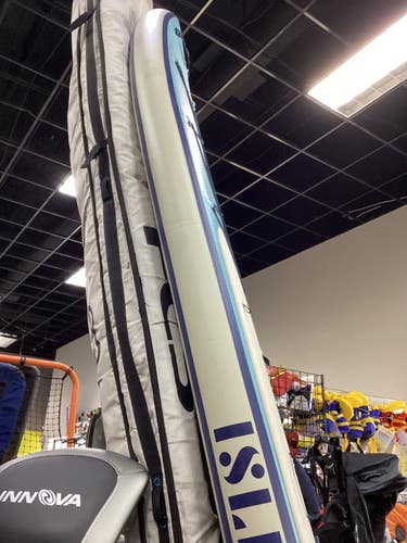 Used ISLE EXPLORER SUP Board White And Navy Blue 11Ft 6In 11725-S000505660