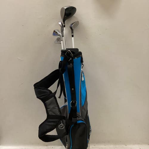 Used Wilson PROFILE JR Jr Package Set RH Royal Blue 7 Piece 11725-S000505696