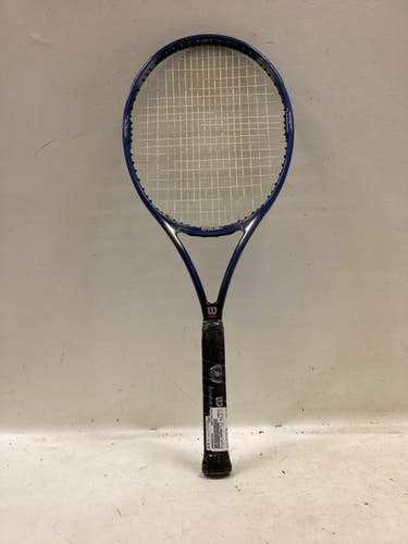 Used Wilson BURN 100 LS Adult Tennis Racquet Black 4 3/8" 11725-S000505739