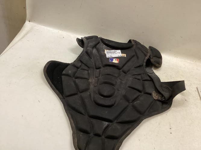 Used Wilson CATCHER CHEST T-BALL Catchers Chest Protector Black T-Ball 11725-S000506268