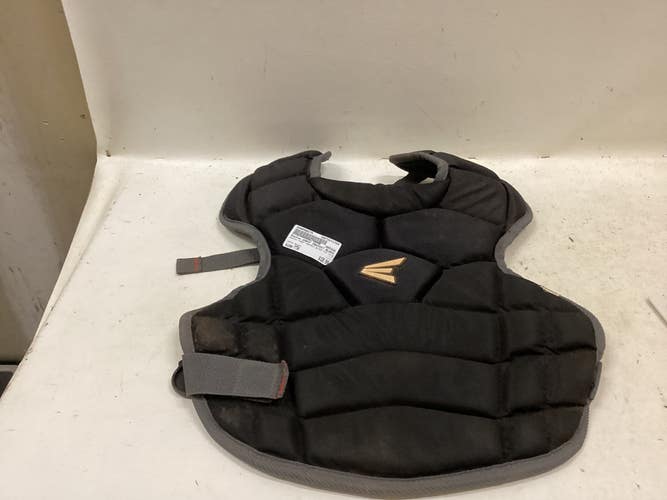 Used Easton CHEST PROTECT BLACK YTH 13.5 Catchers Chest Protector Black Youth 11725-S000506275