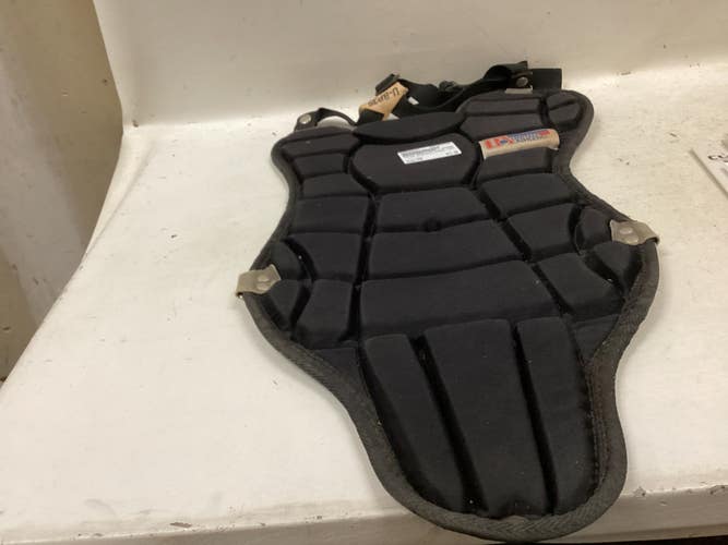 Used UNITED ATHLETIC CHEST YOUTH Catchers Chest Protector Black Youth 11725-S000506277