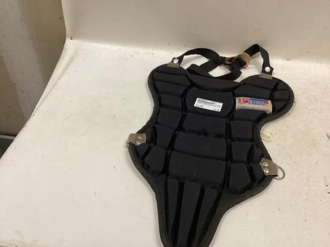 Used UNITED ATHLETIC CHEST YOUTH Catchers Chest Protector Black Youth 11725-S000506283