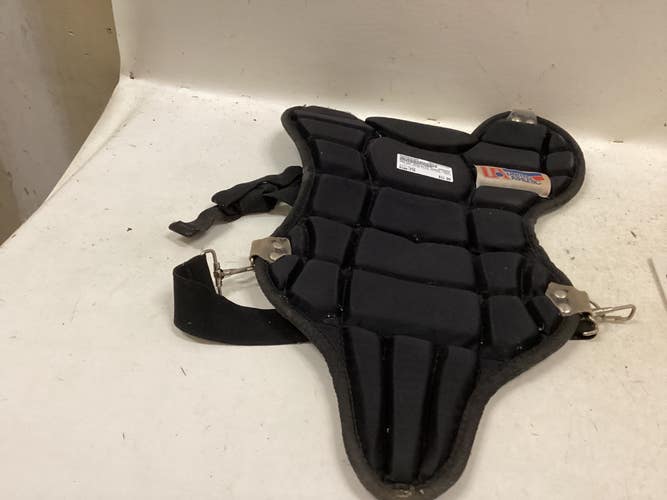 Used UNITED ATHLETIC CHEST YOUTH Catchers Chest Protector Black Youth 11725-S000506285