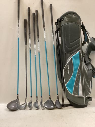 Used Maxfli REV3 Jr Package Set RH Carolina Blue 8 Piece 11725-S000506323