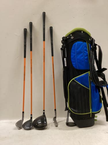 Used Callaway XJ HOT Mens Package Set RH Orange 5 Piece 11725-S000503401