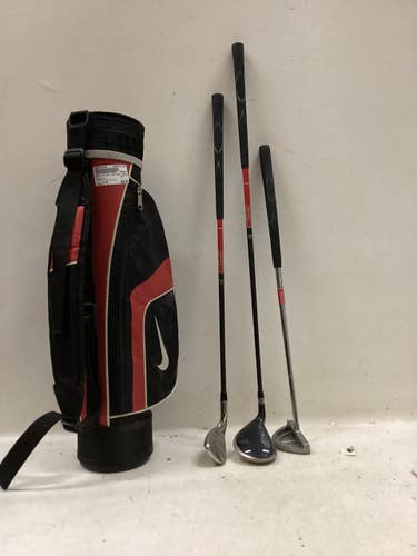 Used Nike JR Jr Package Set RH White/Black/Red 4 Piece 11725-S000504269