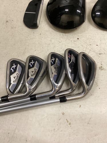Used Callaway XT Jr Package Set RH Black And Navy Blue 10 Piece 11725-S000504348