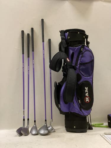 Used Ram TOUR JUNIOR Jr Package Set RH Purple 5 Piece 11725-S000507077
