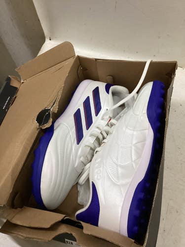 Used Adidas Soccer Turf Shoes Royal Blue And Chrome Senior 8.5 11725-S000507131