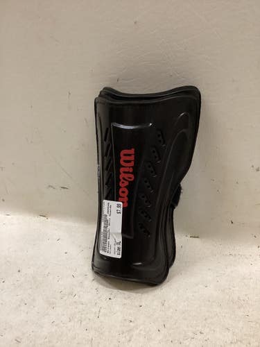 Used Wilson Soccer Shin Guards Youth Black XL 11725-S000507149