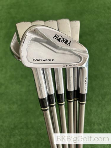 Honma Tour World TW727V Forged Iron Set 5-P / Vizard 95 Stiff Graphite