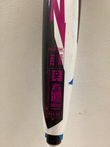 Used Demarini ZEN ZBZS-25 BB/SB USSSA 2 3/4 Bat 29" 11725-S000506068