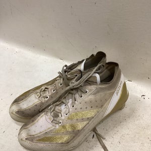 Used Adidas ADIZERO LAX Cleats Mens White Senior 7 11725-S000506088