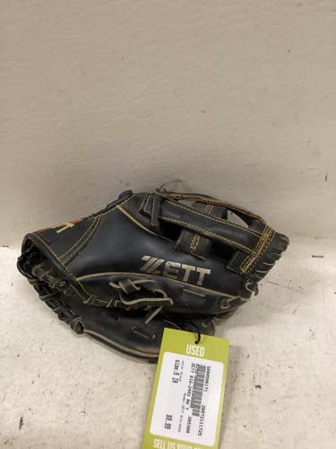 Used ZETT BIG-2403 BB/SB Glove RH Throw Black 9" 11725-S000506171