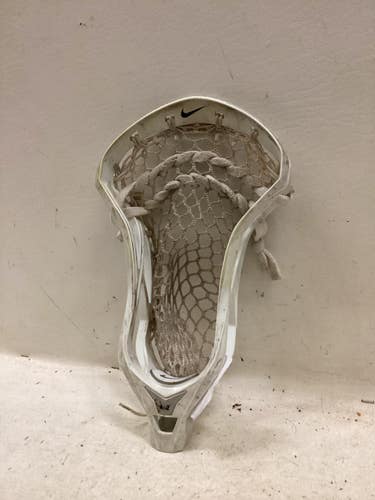Used Nike VAPOR Mens Lacrosse Head White 11725-S000506168