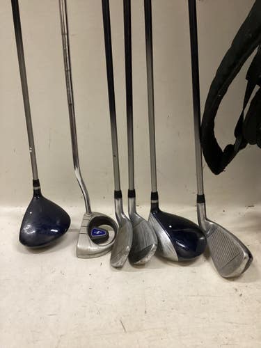 Used Tour Edge BAZOOKA J MAX Jr Package Set LH Black And Royal Blue 7 Piece 11725-S000506176