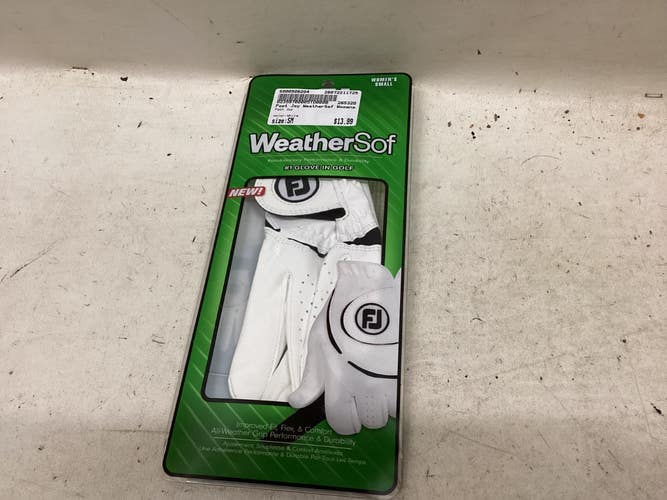 Used Foot Joy Womens Golf Glove White SM 11725-S000506204
