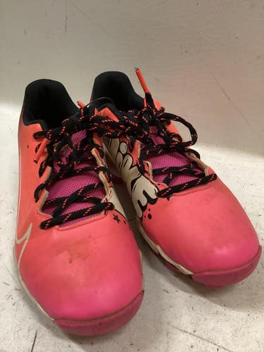 Used Nike DIAMON SB CLEATS BB/SB Cleats Pink Junior 04 11725-S000506554