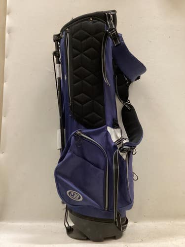Used US Kids TS 60 Teen Stand Bag Royal Blue And White 11725-S000506557
