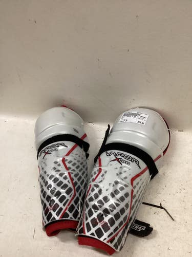 Used Bauer VAPOR X 20 Youth Shin Guards White 9" 11725-S000506571