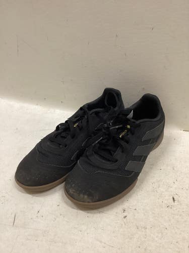 Used Adidas PREDATOR INDOOR Soccer Indoor Shoes Black Senior 6 11725-S000506615