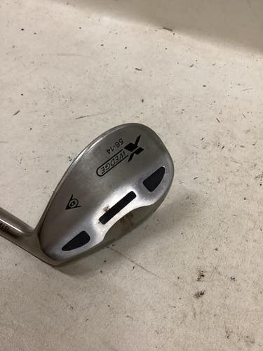 Used Dunlop X WEDGE 56-14 Golf Wedge Mens RH Sand Wedge 11725-S000506651