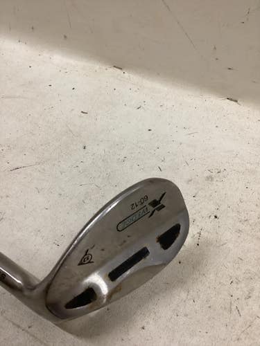 Used Dunlop X WEDGE 60-12 Golf Wedge Mens RH Lob Wedge 11725-S000506652