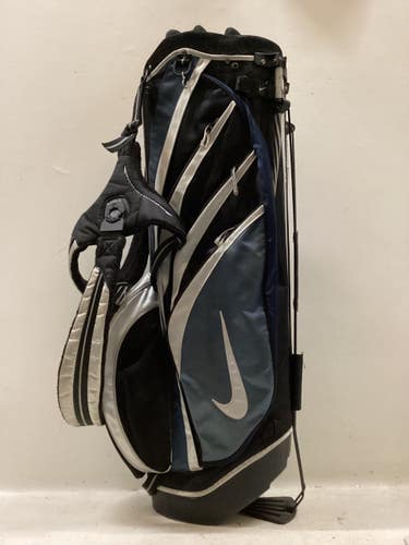 Used Nike NIKE GOLF Mens Stand Bag Navy Blue And Grey 11725-S000506676