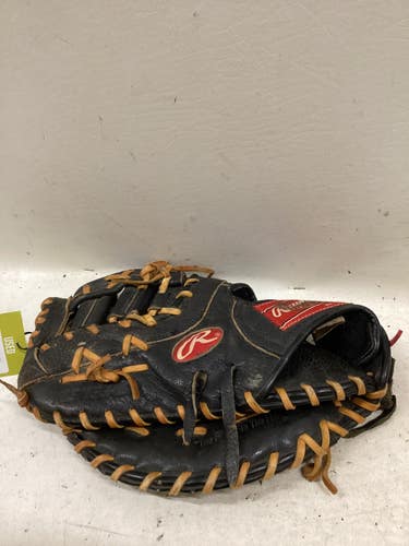 Used Rawlings RSFB BB/SB First Base RH Throw Black 12" 11725-S000506724