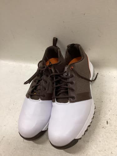 Used Foot Joy CONTOUR FIT Mens Golf Shoes White Senior 8.5 11725-S000506731