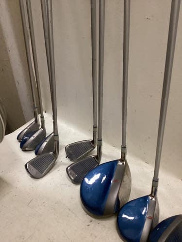 Used Founders Club LADIES Womens Package Set RH Royal Blue 12 Piece 11725-S000506781
