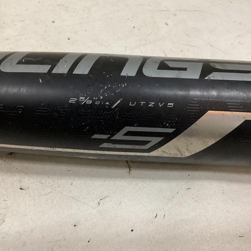 Used Rawlings VELO BB/SB USSSA 2 5/8 Bat 30" 11725-S000506914
