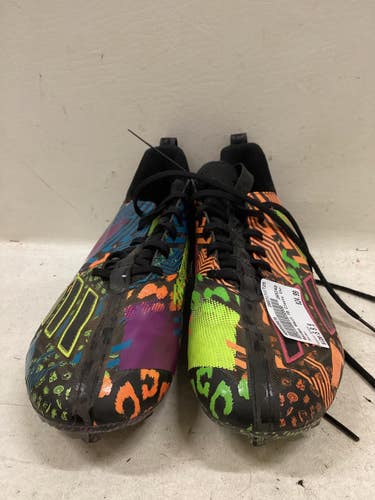 Used Adidas Adult FB Cleats Black Senior 9.5 11725-S000505870