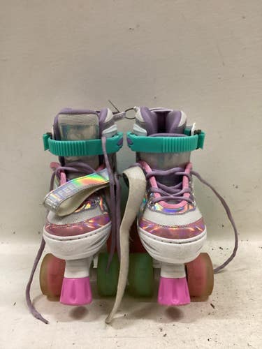 Used SULIFEEL ADJ QUADS Child Roller Quad Skates White Adjustable 11725-S000506000