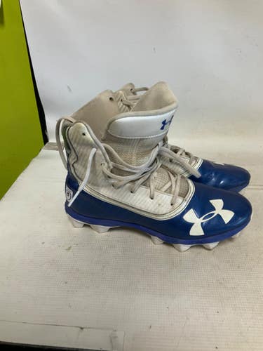 Used Under Armour Adult FB Cleats Royal Blue Senior 8 11823-S000041223