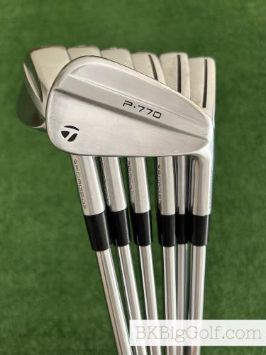 Taylormade P770 25 Forged Iron Set 4-P / Dynamic Gold 115 Stiff